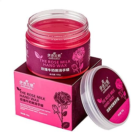 ISILANDON rose Serum Milk Hand Paraffin Baths Whitening Moisturizing Hand Mask Peeling Mask Exfoliating Hand Care Feet Care Health Care 150g