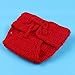 SUNBABY Newborn Baby Christmas Santa Knitted Crochet Photography Prop Costume Outfits (Two Pieces Set), Medium Size