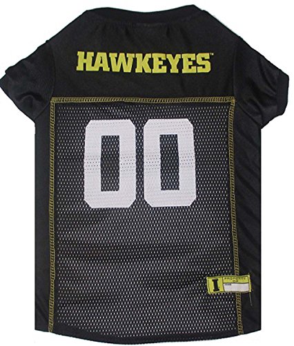 Pets first Iowa Hawkeyes Dog Jersey Small