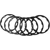 Juscycling Spacer Washer for Flywheel Cassette MTB Road Bike Bicycle Hub 7/8/9/10/11S, Various Size Options of 1/1.5/2/1.85//2.18/2.35mm
