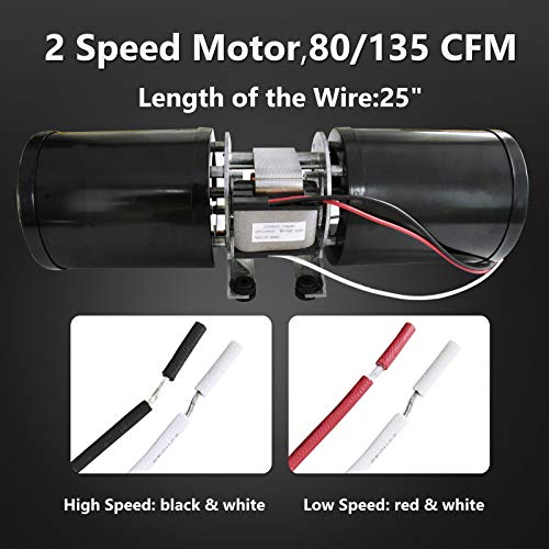 Replacement Fireplace Blower Fan for Regency, Osburn, Regency Fireplace