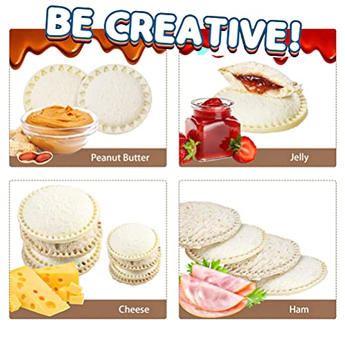 Sandwich Cutter and Sealer Set, 3 Set Uncrustable Sandwich Maker, DIY