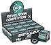 Dunlop Competition - Single Yellow Dot Squash Balls (One dozen)