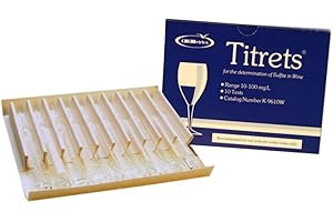 Midwest Homebrewing and Winemaking Supplies Titrets 10 Tests SO2 Test Kit