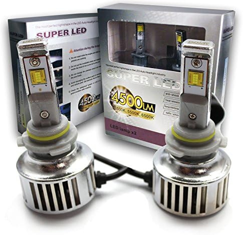 CloudWorks LED Fog Light Headlight Bulbs Kit - 60w 9,000Lm 3K JDM YELLOW AMBER CREE - 5 Yr Warranty (9006 (HB4))