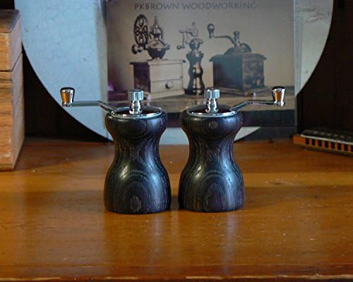 Handmade Wooden Salt and Pepper Grinders - Handmade Wooden Salt and Pepper Mills – Wood and Ceramic Grinder - Wood and Ceramic Mills