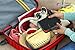 Happy Healthy Smart - Convenient Notebook-Style Medicine Pill Container With Large Pills Cutter, Compact Daily Compartments, Safe Medical Accessory, For Seniors, Elders