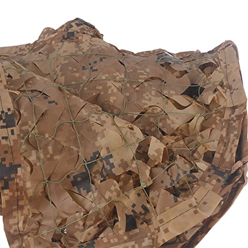 Camo Mesh Camping Camouflage Net,INorton 10×13ft Military Camo Mesh Netting,Hunting Shooting Blind Sunscreen Nets,Fit for Camping,Fishing,Party Decoration
