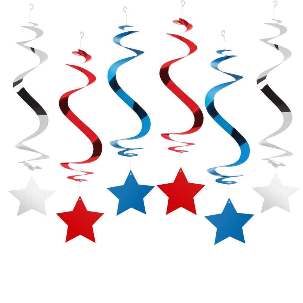 Home Kitchen Decorations National Day Twinkle Patriotic Shooting