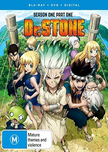 Amazon.com: Dr. Stone: Season 1 Part 1 (Episodes 1-12) Blu-ray