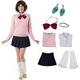 Cosfun Anime Ayase Cosplay Costume Womens School Uniform Sets Sweater Skirts Jk Uniform Outfit