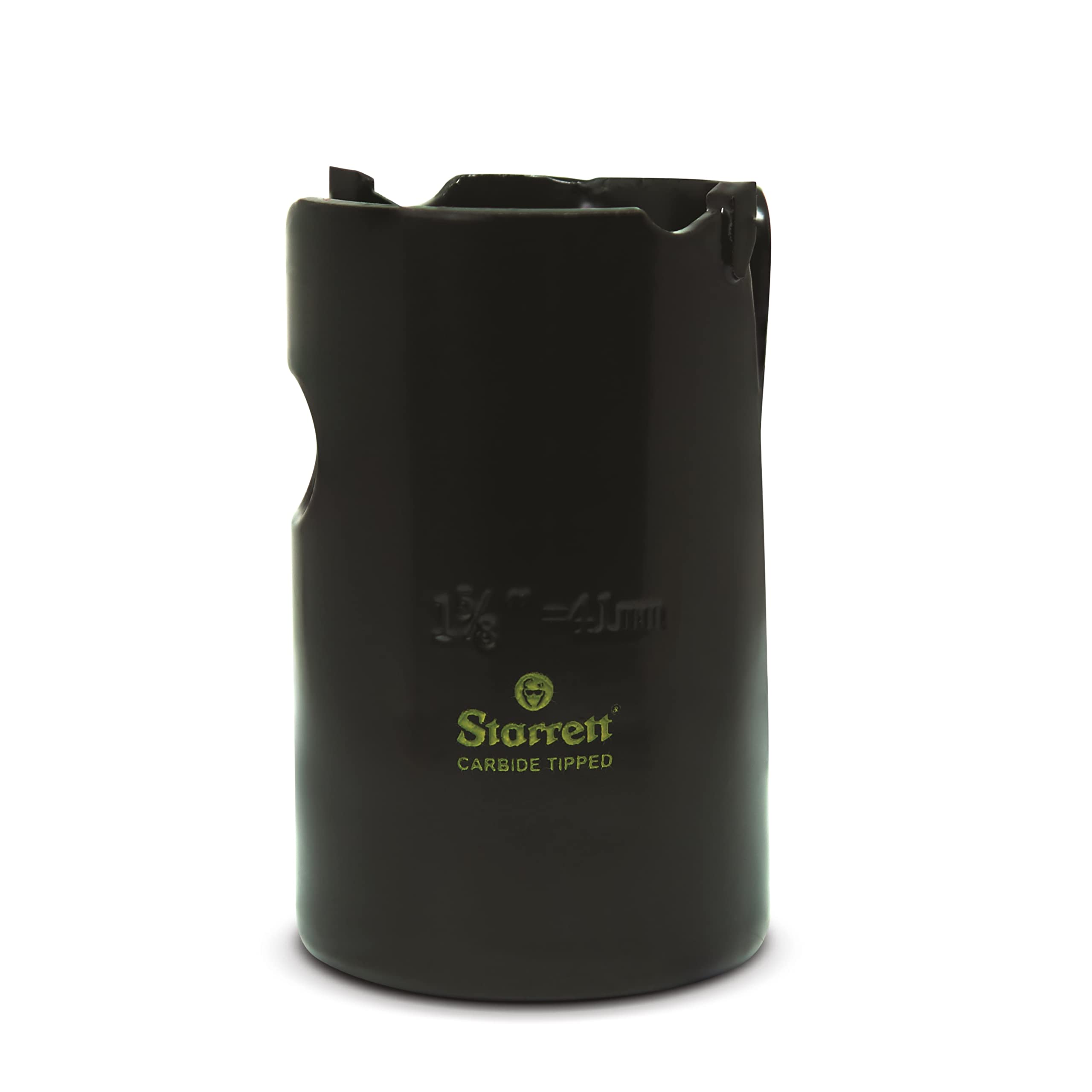 Starrett Tungsten Carbide Tipped Holesaw - MPH0158 Multi Purpose Cut TCT Hole Saw Cutter - For Wood MDF Plastics Ceramic Wall Tiles - 41mm