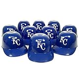Kansas City Royals Official MLB 8oz Mini Baseball Helmet Ice Cream Snack Bowls (10)