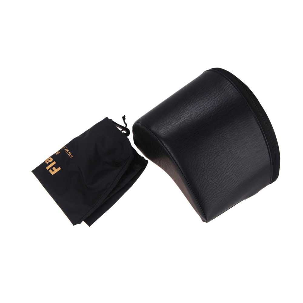 Andoer Guitar Contoured Leather Cover Shock Absorber Built-in Sponge Portable Soft Durable