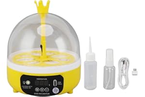 Mini Egg Incubator with Automatic Temperature Control 7W 18x13.7cm USB Powered for Chicken Duck Quail Eggs Suitable for Home 