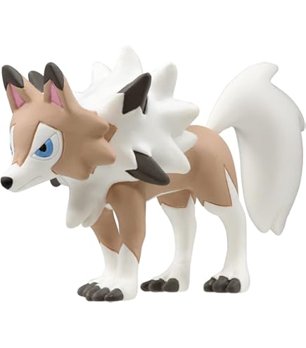 Amazon.com: Takara Tomy: Pokemon MonColle MS-23 Lycanroc (Midday