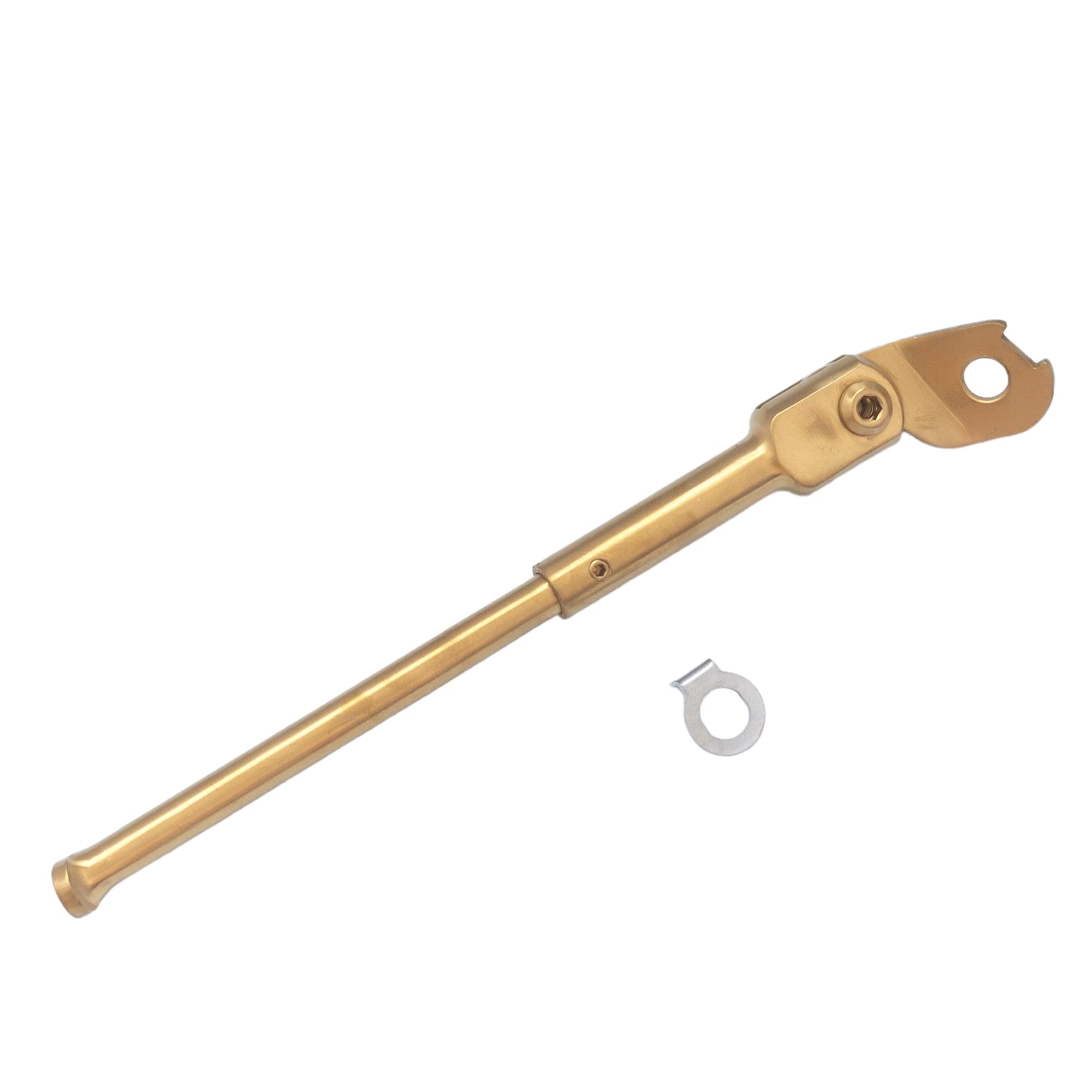 London Craftwork Titanium Kickstand for BROMPTON Lightweight 92g Dahon Birdy Compatible GOLD