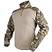 IDOGEAR Men G3 Combat Shirt with Elbow Pads Rapid Assault Long Sleeve Shirt Tactical Military Airsoft Clothing