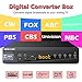 Digital TV Converter Box, Digital Converter for Analog TV, HD 1080P TV with Recorder, ATSC HDTV Digital Converter with Tuner, Pause Live, Multiple USB Playback (2020 Version)