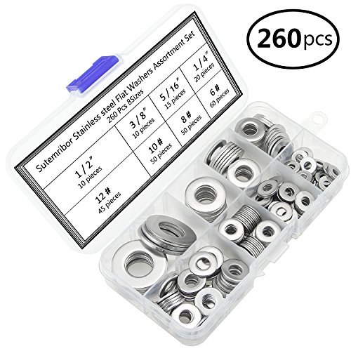 1 Sutemribor+Stainless+Washers+Hardware+Assortment