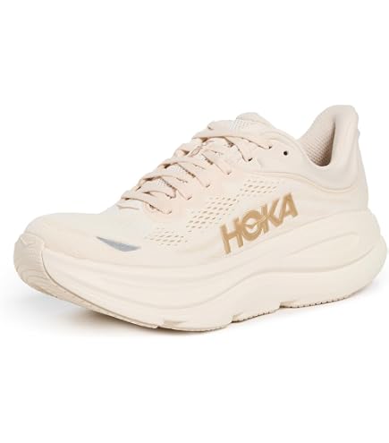 Amazon.com | Hoka Women's Bondi 8 White/Cantaloupe 7 Medium | Road