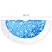 MrXLWhome Christmas Tree Skirts Blue 36inches, Blue and White Holiday Tree Skirts, Christmas Tree Decorations Skirts 36inches Blue