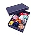 Argositment Wedding Small Rose Boutonniere for Men's Suit Handmade Lapel Pin Flower (Pkg of 15 Color)