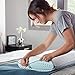 Weekender Gel Memory Foam Pillow - Queen Size - 1-Pack - Medium Plush Feel - Neck and Shoulder Support - Side, Stomach, and Back Sleepers - Home, Hotel, & Hospital Essentials - CertiPur Certified