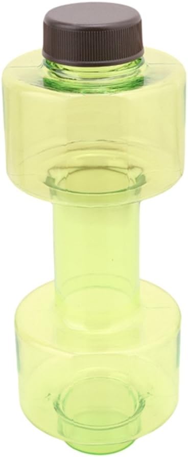 Edtoy Convenient Personalized Dumbbell Cup Fitness Water Bottle Plastic Cup Sealed Leakproof 550ml Convenient for Fitness Sport Bottle