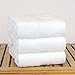 Luxury Hotel & Spa Towel 100% Genuine Turkish Cotton Hand Towels - White - Honeycomb - Set of 6