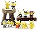 10 Pcs Pikachu Action Figures Cake Topper Decorations ,Children Mini Toys Cupcake Toppers for Birthday Party Supplies (Pikachu)