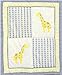 Pam Grace Giraffe Animals and Safari Time. Grey and Yellow 10 Piece Crib Bedding Set for Boys and Girls.