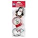 Wilton 3-Piece Christmas Polar Metal Cookie Cutter Set