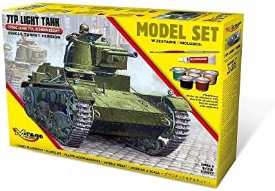 Mirage Hobby 835092 – Model Kit 7TP Light Tank Single Turret Model Kit