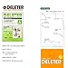 Deleter Comic Manga Paper [Ruled Type A] [110kg] [Size A4 8.27