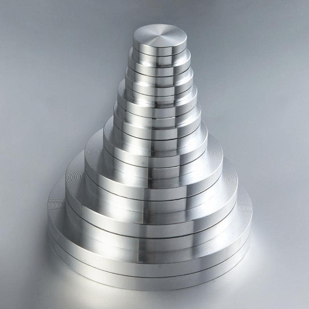 Silver 30mm Ceramic Clay Pottery Throwing Trimming Spinner Tool,Pottery Finishing Tools Clay Ceramic Rotary Rotary Clay Small Tools Suitable for Potters and Clay Artists Ceramic and Pottery Tools