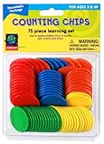 Eureka Learning Playground Hands On Learning, 75 Counting Chips (487120) - DISCONTINUED by Manufacturer