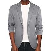 PJ PAUL JONES Men's Casual Knit Blazer Suit Jackets Two Button Lightweight Unlined Sport Coat