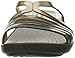 Crocs Women's Isabella Mini Wedge Sandal, Black/Smoke, 9 M US