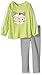 Kids Headquarters Baby Girls' Tunic with Bow On The Back and Leggings Set