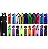 JTC Belt Great Quality Unisex Suspenders - Many Colors & Styles Available