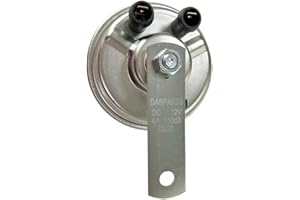 DASPARTS 111951113B Horn 12 Volt Low Tone, Silver or Black,Random Shipping For VW BEETLE GHIA
