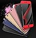 ATRAING iPhone 6 Case, iPhone 6s Case,Ultra-Thin PC Hard Hard Ultra-Thin Shockproof PC 3 in 1 Velvet Touch Fingerprint-Proof Anti-Slip Anti-Marks Cover for iPhone 6/6s 4.7inch (Red+Black+Red)