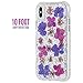 Case-Mate - iPhone XS Max Case - KARAT PETALS - iPhone 6.5 - Purple Petals