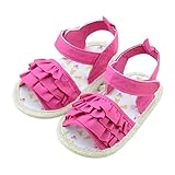 Voberry® Baby Girls Summer Prewalker Soft Sole Anti-Slip Sandals