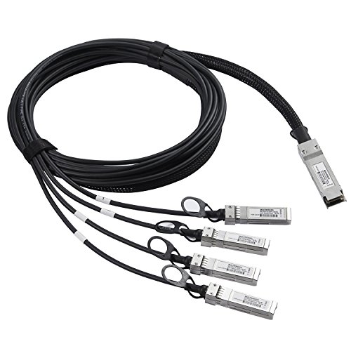 Macroreer for Arista CAB-Q-S-5M 40Gb/s QSFP+ to 4SFP+ Copper Breakout Cable 5-meter Passive