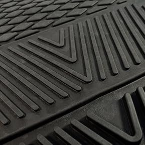 FANMATS 10474 New York Rangers 2-Piece Heavy Duty Vinyl Car Mat Set, Front Row Floor Mats, All Weather Protection, Universal Fit, Deep Resevoir Design - Image 3