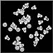 SMTSMT 144 Piece Earring Safety Backs For Fish Hook Earrings