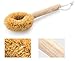Flunyina 1pc Natural Kitchen Pot Brush Wooden Handle Pan Cleaning Brush Nonstick Pan Cleaner Dish Washing Brush Washing Up Brush