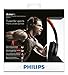 Philips ActionFit SHQ5200 on-ear sports Headband Headphones, Black/Orange